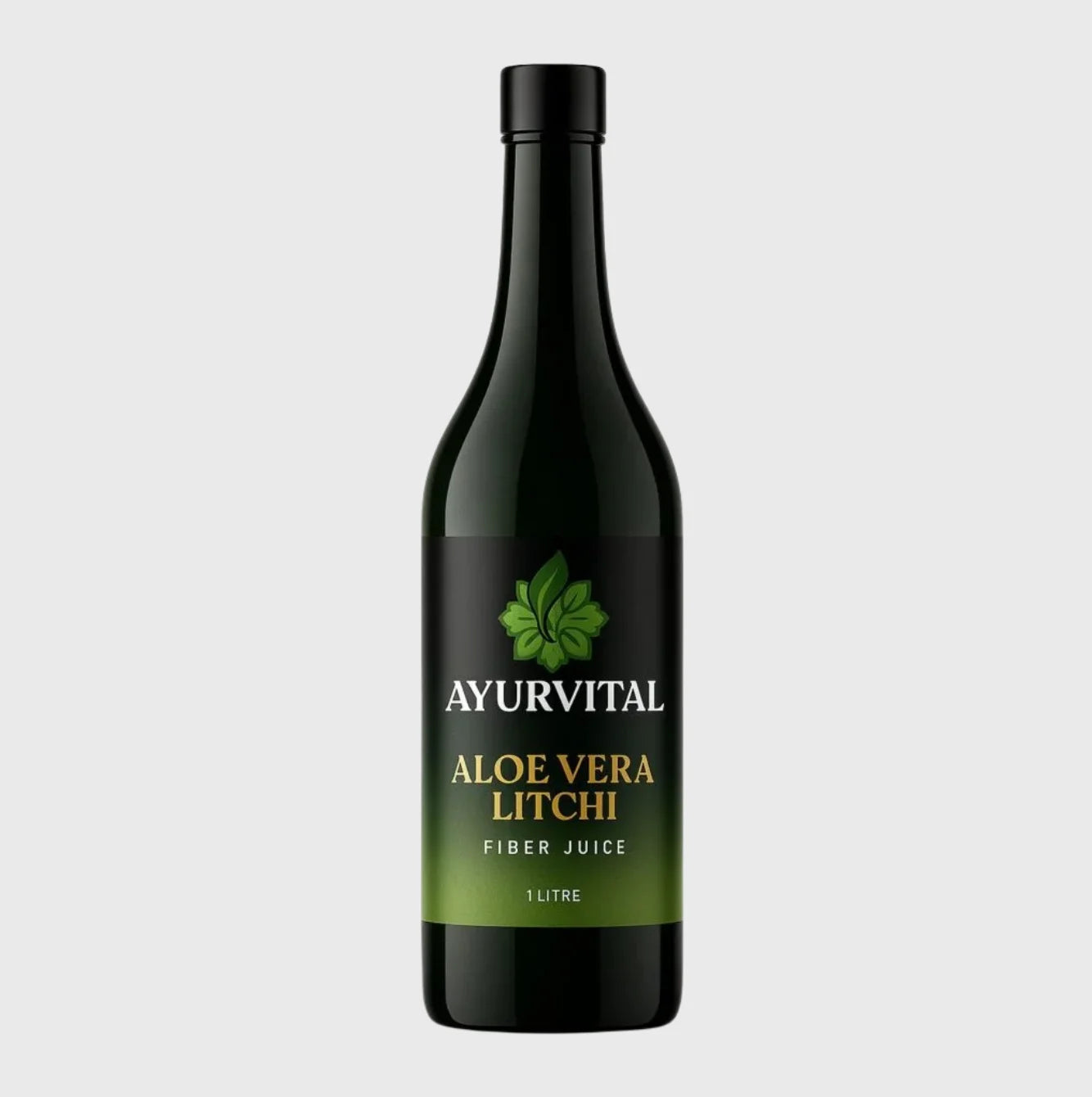 Aloe Vera Fiber Juice (Litchi Flavour) By Ayurvital -1L