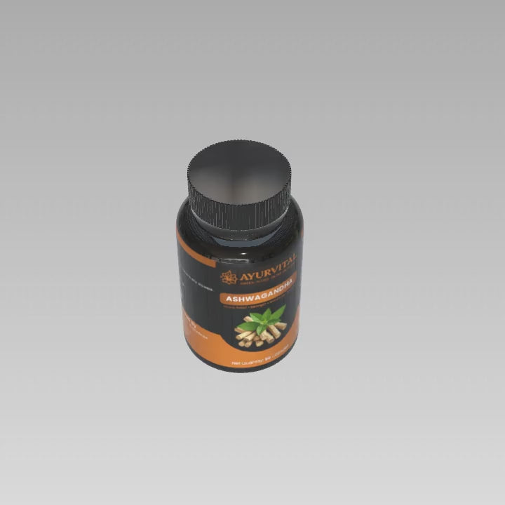 Pure Ashwagandha by Ayurvital 60 Caps
