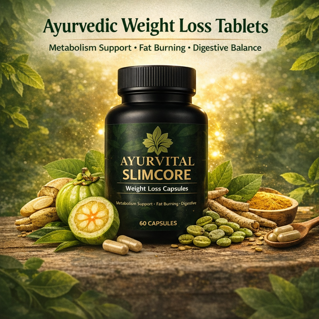 Weight Loss Tablets By Ayurvital - 60 Caps